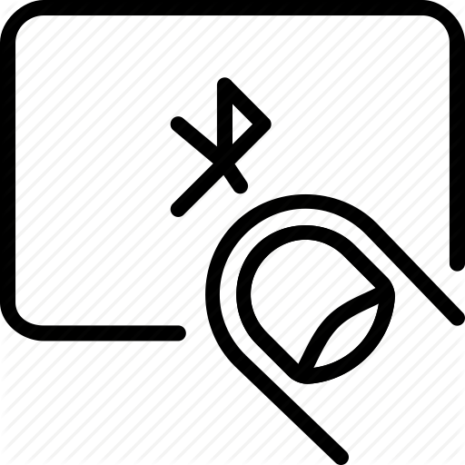 Bluetooth, Finger, Gesture, Hand, Interaction, Use Icon