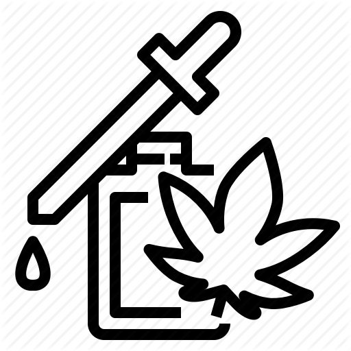 Cannabis, Cbd, Extraction, Marijuana, Medical, Oil, Use Icon