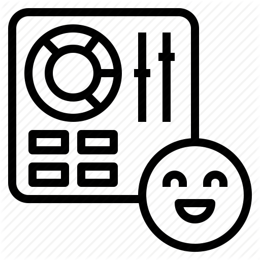 Control, Customer, Easy, Happy, Panel, Use, User Icon