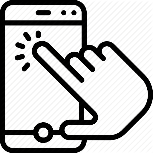 Applications, Devices, Iphone, Phone, Tap, User Experience, Ux Icon