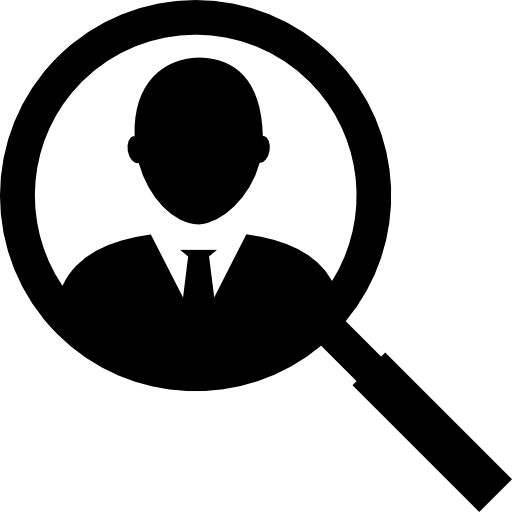 Male User Search Interface Symbol Icons Free Download