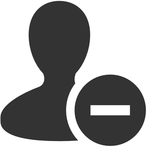 Remove User Icon Free Icons Download