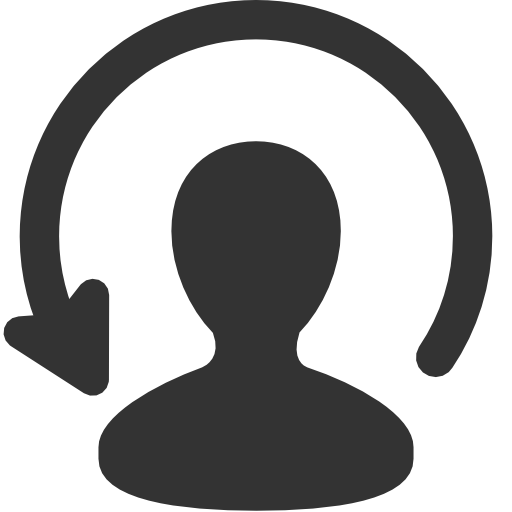 Ui User Glyph Darkslategray Icon