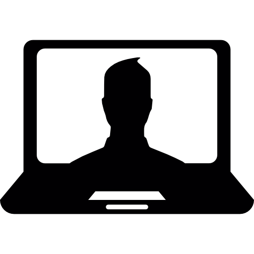 Laptop Computer User Icons Free Download