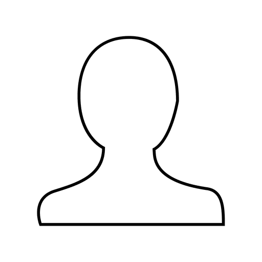 User Person Thin Line Icon