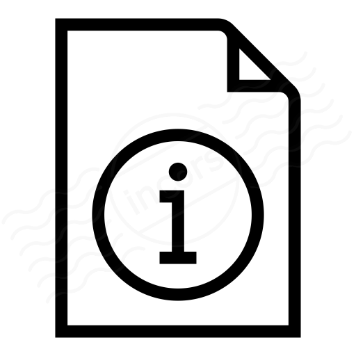 Iconexperience I Collection Document Information Icon