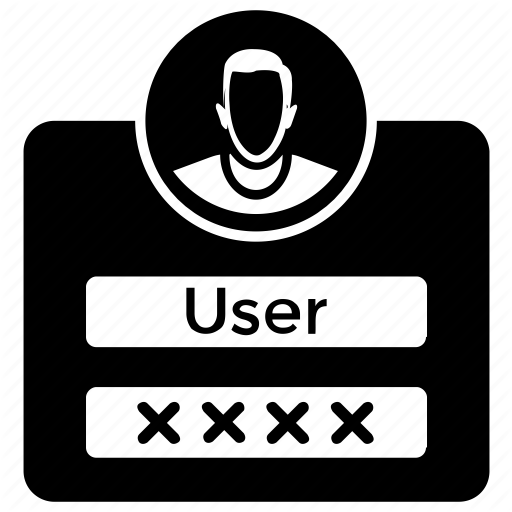 Authentication, Mobile Login, Password, User Login, Username Icon