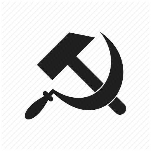 Communism, Hammer, Shape, Sickle, Sign, Ussr Icon