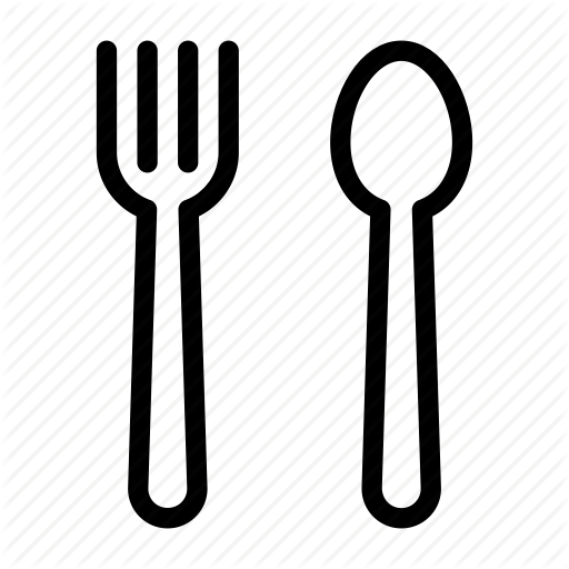Fork, Kitchen, Restaurant, Spoon, Utensils Icon