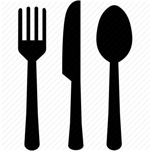 Cutlery, Fork, Knife, Meal, Restaurants, Spoon, Utensils Icon