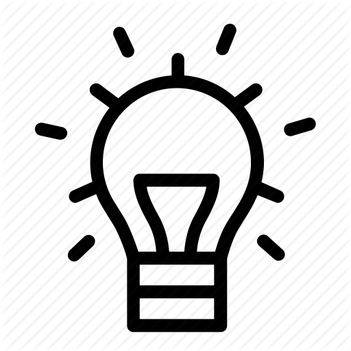 Bright, Bulb, Idea, Light Bulb, Power, Utility Icon