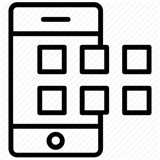 Mobile Menu, Mobile Ui, Mobile Ux, Smartphone, Ux Design Icon