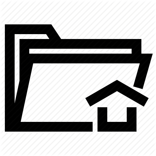 Folder, Home, Ui, Ux Icon