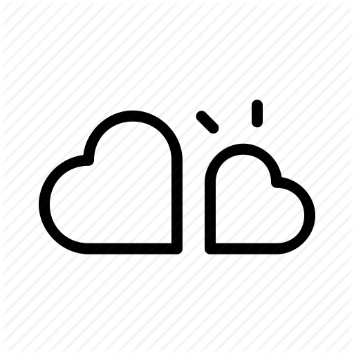 Hearts, Love, Romance, Valentine Icon