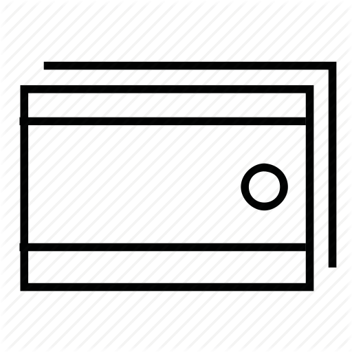 Cash, Holder, Money, Purse, Valet Icon