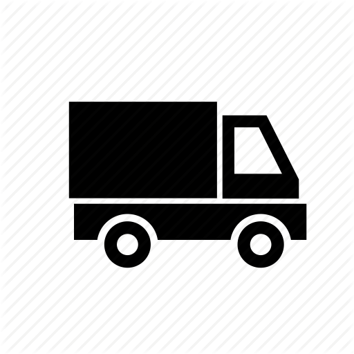At Home, Delivery, Mail, Truck, Van Icon