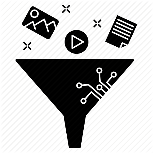 Database, Filter, Internet, Server, Technology, Variety Icon