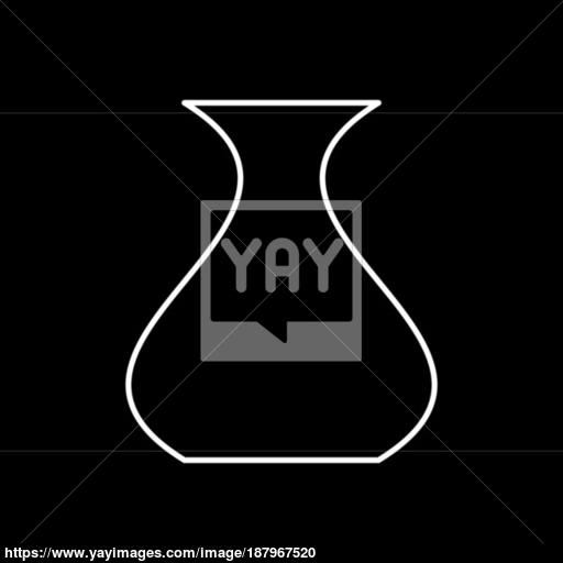 Vase It Is Icon Vector