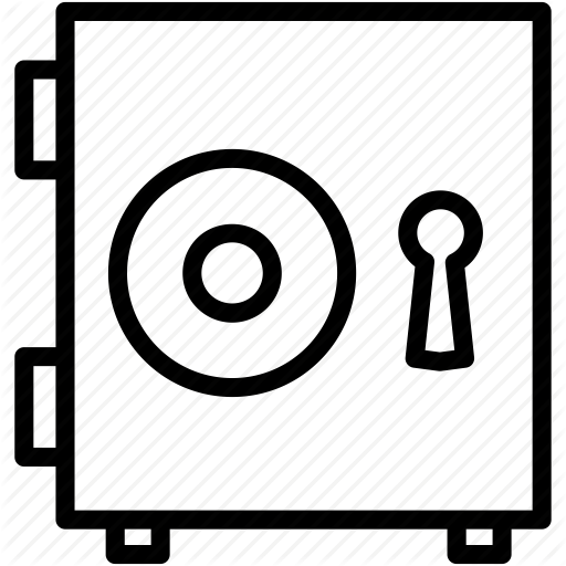 Bank, Locker, Money, Safe, Security, Vault Icon