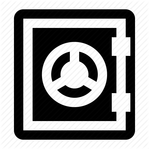 Bank, Cash, Money, Protect, Protected, Safe, Secure, Vault Icon