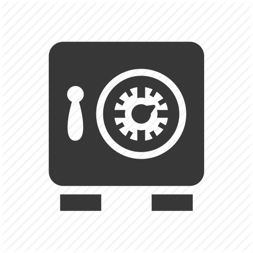 Bank Box, Vault Icon