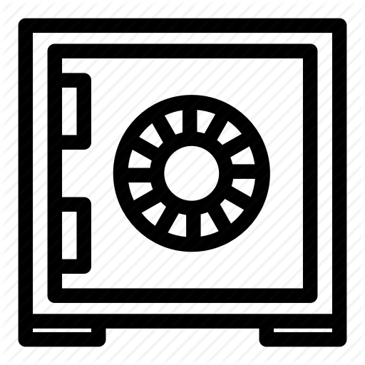 Business, Finance, Safe, Strong, Vault Icon