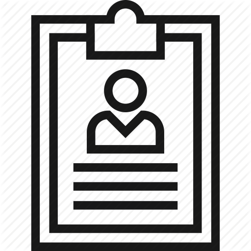 Clipboard, Contract, Cv, Document, Form, Portfolio, Resume Icon