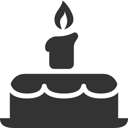 Birthday Cake Cupcake Food Icon Homelaber Brasil