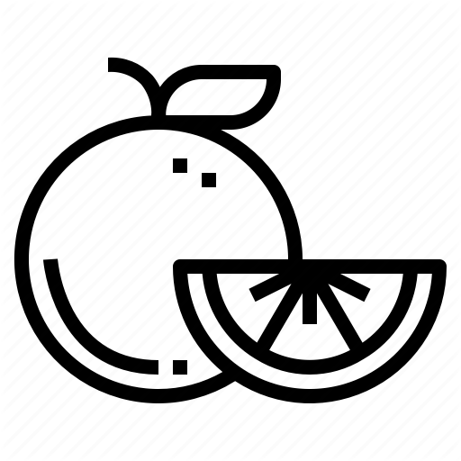 Diet, Fruit, Organic, Vegan Icon