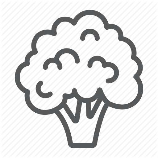 Broccoli, Diet, Food, Health, Vegan, Vegetable, Vegetarian Icon