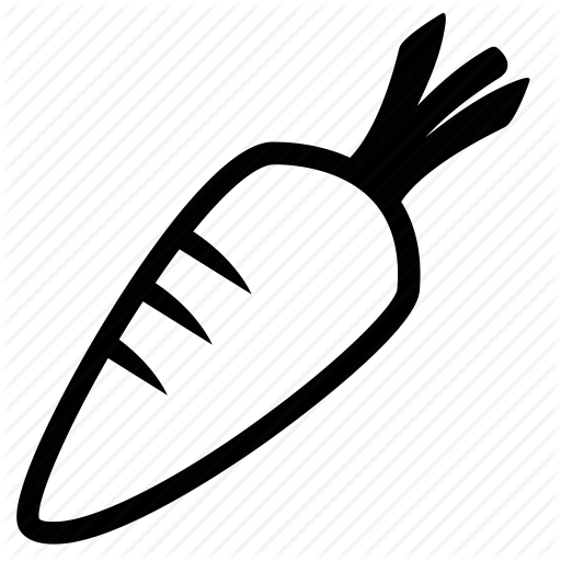 Carrot, Food, Fruit, Healthy, Kitchen, Vegetable Icon