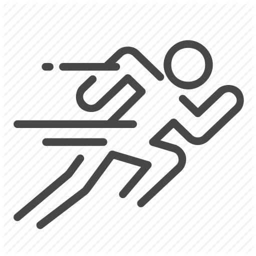 Agile, Fast, Run, Speed, Sprint, Velocity Icon