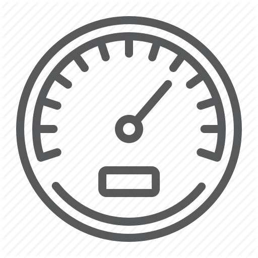 Analytic, Car, Data, Dial, Speed, Speedometer, Velocity Icon