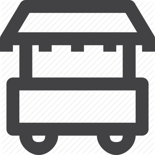 Food, Hut, Retail, Street, Truck, Vendor Icon