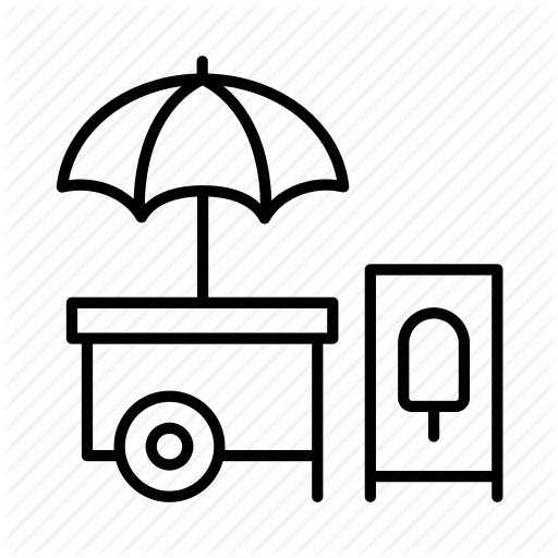 Australia, Beach, Holiday, Kiosk, Summer, Vacation, Vendor Icon