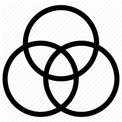 Camera, Edit, Filter, Hazard, Photo, Venn Diagram Icon