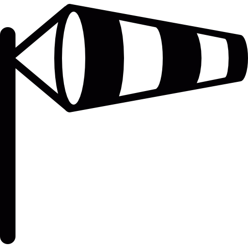 Le Vent, La Chaussette, La Meteo Gratuit De Cumulus Icons