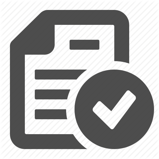 Button, Check Sign, Document, File, Ok, Page, Verified Icon