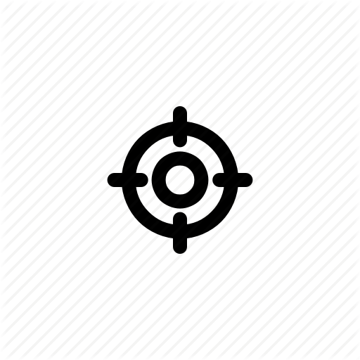 Aim, Focus, Goal, Gps, Location, Success, Target Icon