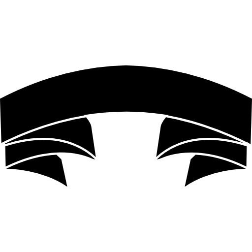 Ribbon In Black Version Icons Free Download