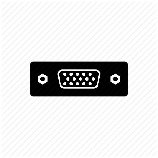 Display, Input, Port, Vga Icon
