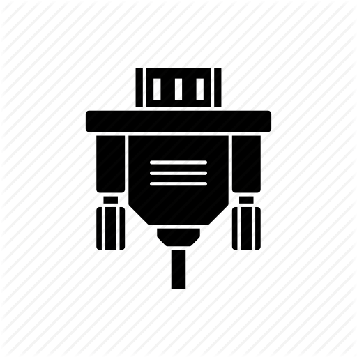 Cable, Port, Vga Icon