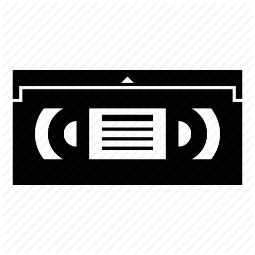 Film, Movie, Old, Vhs, Video, Video Home System Icon