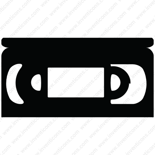 Download Tape,vhs,video,videotape Icon Inventicons
