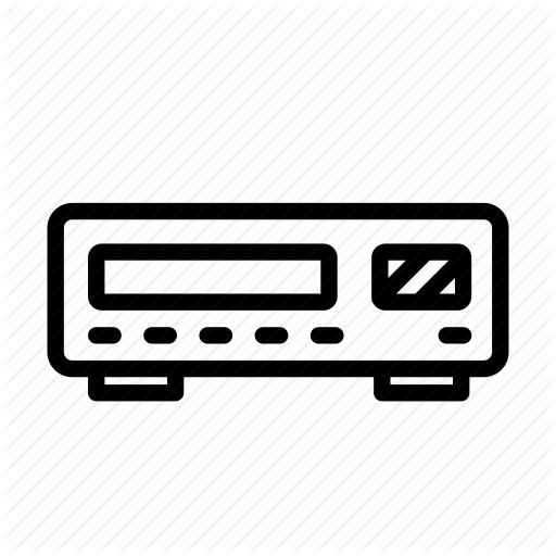 Dvd, Dvd Player, Household, Vhs, Video, Video Player Icon