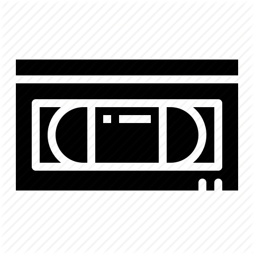 Entertainment, Recording, Tape, Vhs Icon