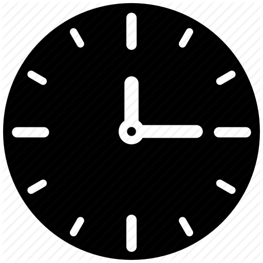 Clock, Date, Hour, Minute, Time, Timer, Watch Icon