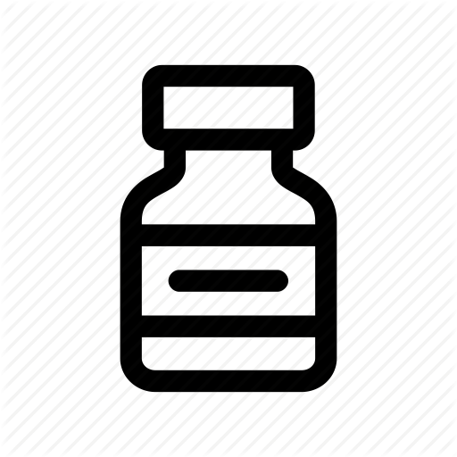 Bottle, Carry, Medicine, Pill, Vial Icon