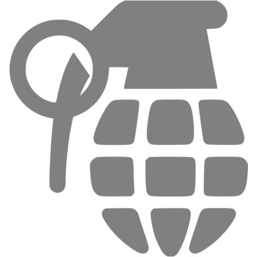 Gray Grenade Icon