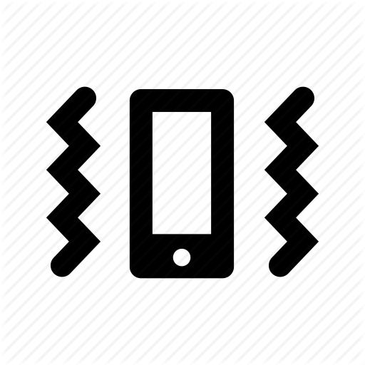 Mobile, Phone, Smartphone, Vibrate Icon